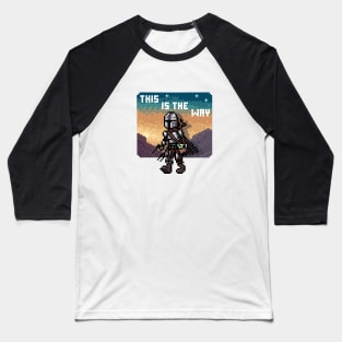 space warrior retro video game Baseball T-Shirt